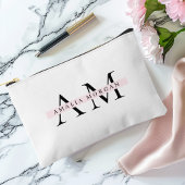 Minimal anfangs und Personalisiert Zubehörtasche