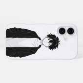 Minimal Anime Boy Phone Case iPhone 16 Hülle (Rückseite (Horizontal))