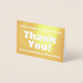 Minimal, anpassbar "Danke!" Karte (Vorderseite)