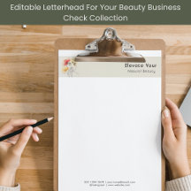 Minimal Art Line Face Pastel Beauty Logo