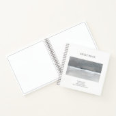 Minimal Art Show Ausstellung Gästebuch Notizblock (Innenseite)