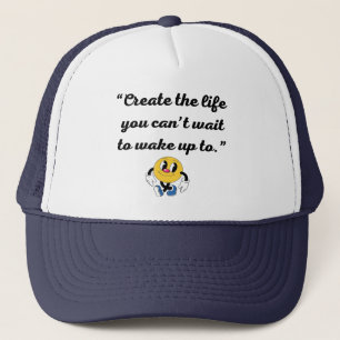 Minimal Art Trucker Hat Truckerkappe
