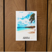 Minimal Aruba Karibik Urlaub