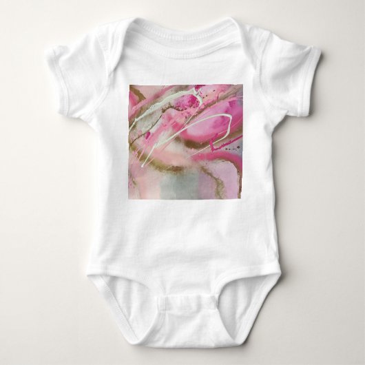 Minimal Baby Bodysuit Design Baby Strampler (Vorderseite)