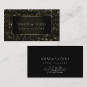 Minimal Beauty Gerahmt Goldene Paradies für Klette Visitenkarte (Vorne/Hinten)