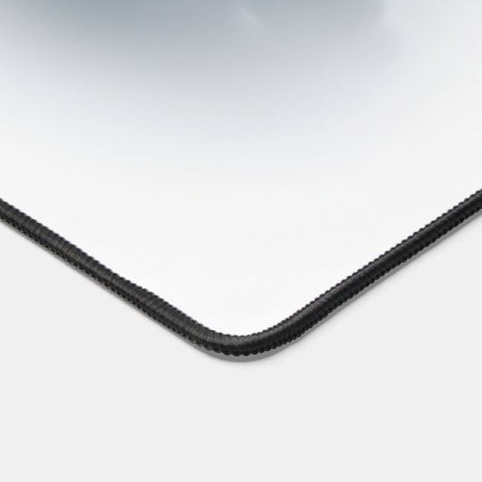 Minimal Bee & Clouds Desk Mat Schreibtischunterlage (Ecke)