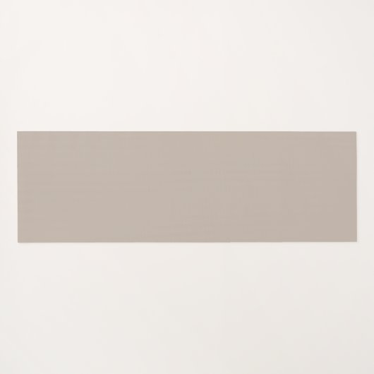 Minimal beige coastal yogamatte (Rückseite (Horizontal))