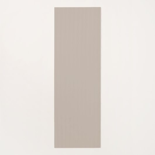Minimal beige coastal yogamatte (Rückseite)