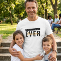 Minimal Bester Vater je Vatertag T - Shirt