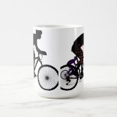 Minimal Bicycle Art Kaffeetasse (Mittel)