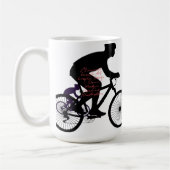Minimal Bicycle Art Kaffeetasse (Links)