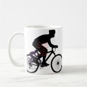 Minimal Bicycle Art Kaffeetasse (Links)