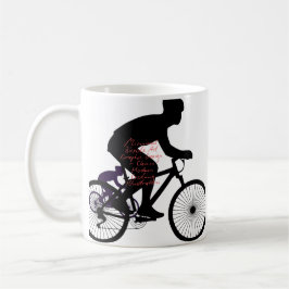 Minimal Bicycle Art Kaffeetasse