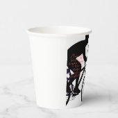 Minimal Bicycle Art Pappbecher (Rechts)