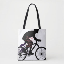 Minimal Bicycle Art – Tasche