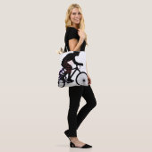 Minimal Bicycle Art – Tasche (Am Model)