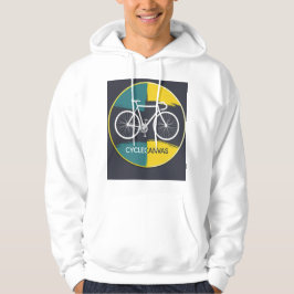 Minimal Bicycle Illustration –  Hoodie