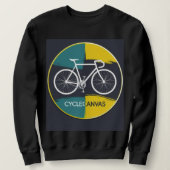 Minimal Bicycle Illustration – Sweatshirt (Design vorne)