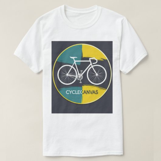 Minimal Bicycle Illustration –  T-Shirt (Design vorne)