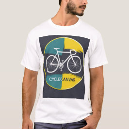 Minimal Bicycle Illustration –  T-Shirt