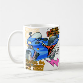 Minimal Bike Art Graphic  Kaffeetasse