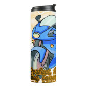 Minimal Bike Art Graphic Thermosbecher (Nach links gedreht)