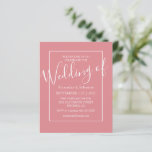 Minimal billige moderne Einladungen für Hochzeiten<br><div class="desc">Laden Sie Ihre Gäste ein, Ihren Hochzeitstag zu feiern, mit diesen minimalen modernen Einladungen für Hochzeiten. Mit einem weißen Rahmen rund um eine stilvolle Hochzeitsvorlage, die einfach zu anpassen ist. Bringen Sie diese eleganten Typografie-Hochzeitseinladungen in Ihr eigenes Farbschema ein, indem Sie auf den entsprechenden Link klicken und die Farbe des...</div>