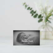 Minimal Birth Doula Newborn Care Design Visitenkarte (Stehend Vorderseite)