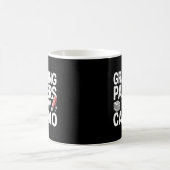 Minimal Black and White Teacher Grading Quote Mug Kaffeetasse (Mittel)