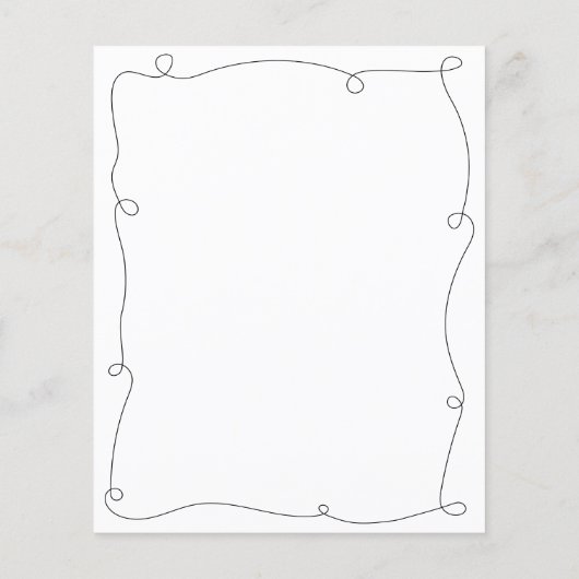 Minimal Black sagte er. Sie sagte Brautparty Game (Rückseite)