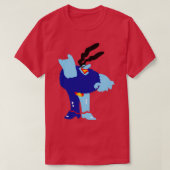 Minimal Blue Meanie T-Shirt (Design vorne)