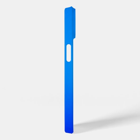 Minimal Blue on Blue Butterfly Case-Mate iPhone Hülle (Rückseite / Rechts)