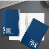 Minimal Blue White Small Business Terminkalender Planer