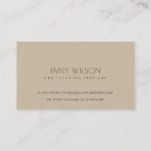 Minimal Blush Herzlichen Dank für Ihre Bestellung Visitenkarte (Rückseite)