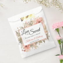 Minimal Boho Floral Wedding Gastgeschenk Hochzeit 