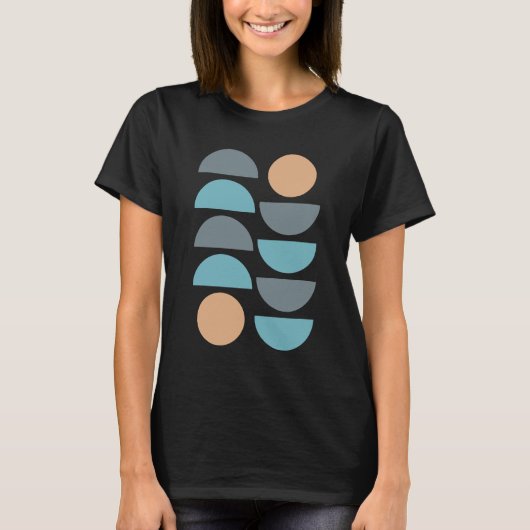 Minimal Boho Semicircle T-Shirt (Vorderseite)