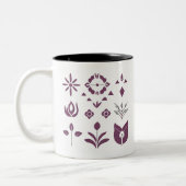 Minimal Boho Style Tasse - Moderne neutrale Ästhet (Links)
