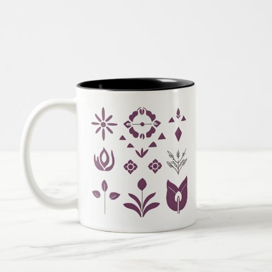 Minimal Boho Style Tasse - Moderne neutrale Ästhet (Links)