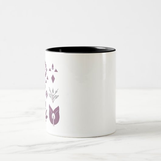 Minimal Boho Style Tasse - Moderne neutrale Ästhet (Mittel)