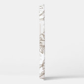 Minimal botanische Kunst nahtloses Muster. Tropisc Case-Mate iPhone Hülle (Rückseite / Rechts)