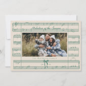 Minimal Bow Fa La Sheet Music Foto Weihnachten (Vorderseite)