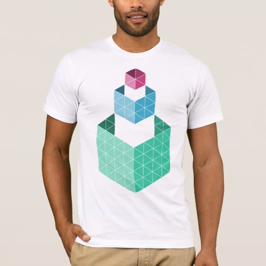 Minimal Boxes T-Shirt (Vorderseite)