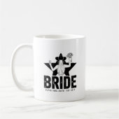Minimal Bride Floral Kaffeetasse (Links)