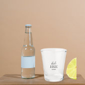 Minimal Bride Junggeselinnen-Abschied Shot Glass Schnapsglas