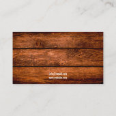 Minimal Brown Horse Foto Reittier Visitenkarte (Rückseite)