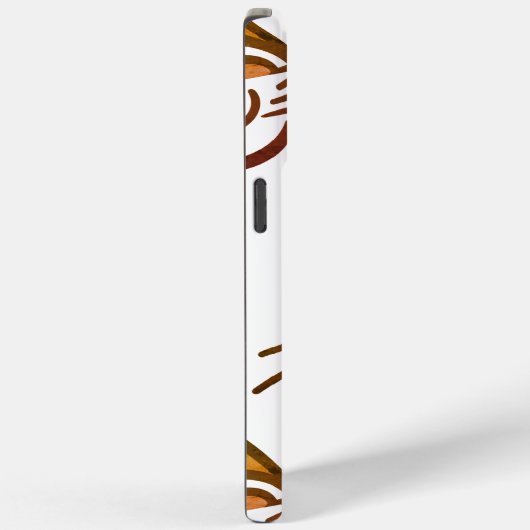 Minimal Cat design iPhone / iPad case (Rückseite / Rechts)