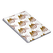 Minimal cat design notizblock (Rechte Seite)