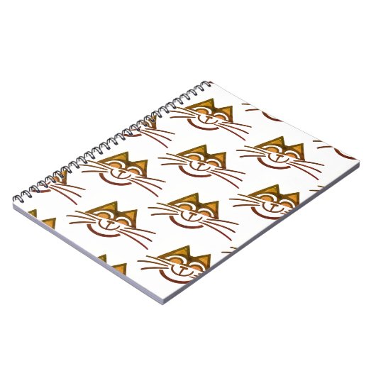 Minimal cat design notizblock (Linke Seite)