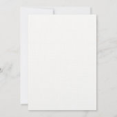 Minimal Cherry Blossom Pink Chic Botanische Hochze Einladung (Rückseite)