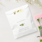 Minimal Chic Pine Branch Foliage jedes Alter Gebur Geschenktütchen (Versiegelt)